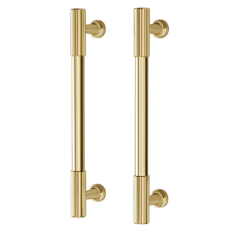 VEHCIL 20 Pack Brushed Gold Cabinet Handles, 5" Kitchen Cabinet Pulls Drawer Dresser Handles Cabinet Hardware for Kitchen Cupboard, Solid Zinc Alloy - Image 1