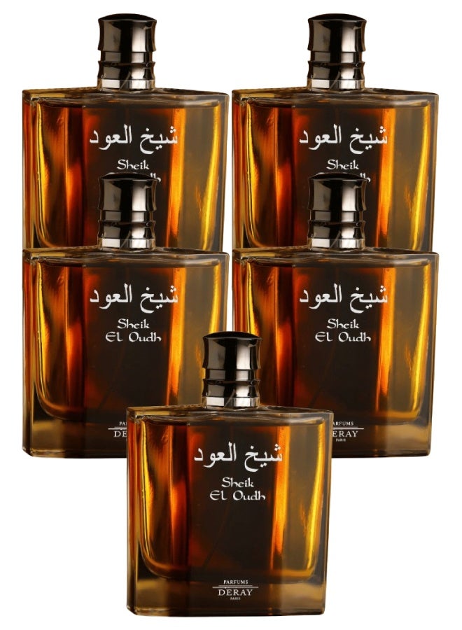 ديراي 5 قطع عطر شيخ العود 100مل - Image 1