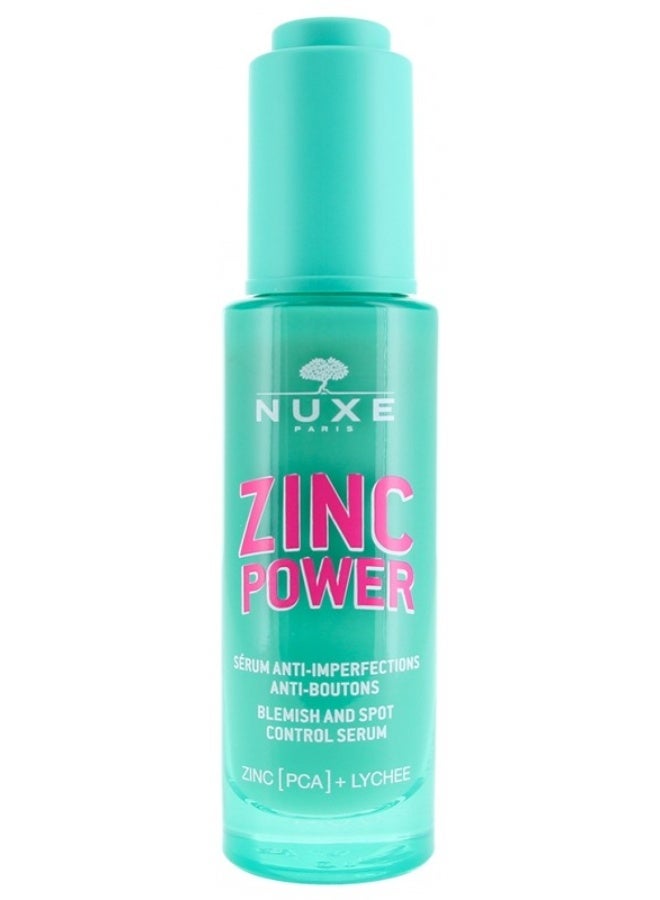 Nuxe Zinc Power Sérum Anti-Imperfections Anti-Boutons 30 ml