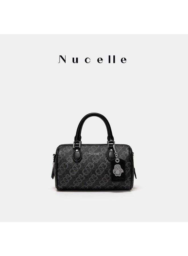 Nucelle Women's Bag New Luxury Vintage Boston Handbag Shoulder Crossbody Pillow Bag Birthday Gift For Girls - Image 3