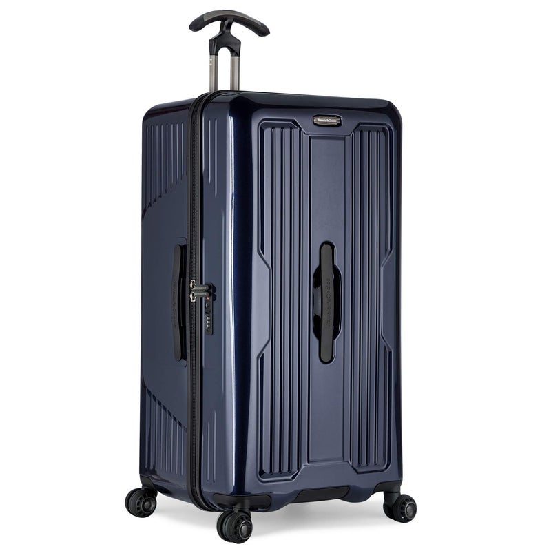 Traveler's Choice Traveler's Choice Ultimax 30" Hardside Spinner Trunk Luggage, Navy  - Image 1