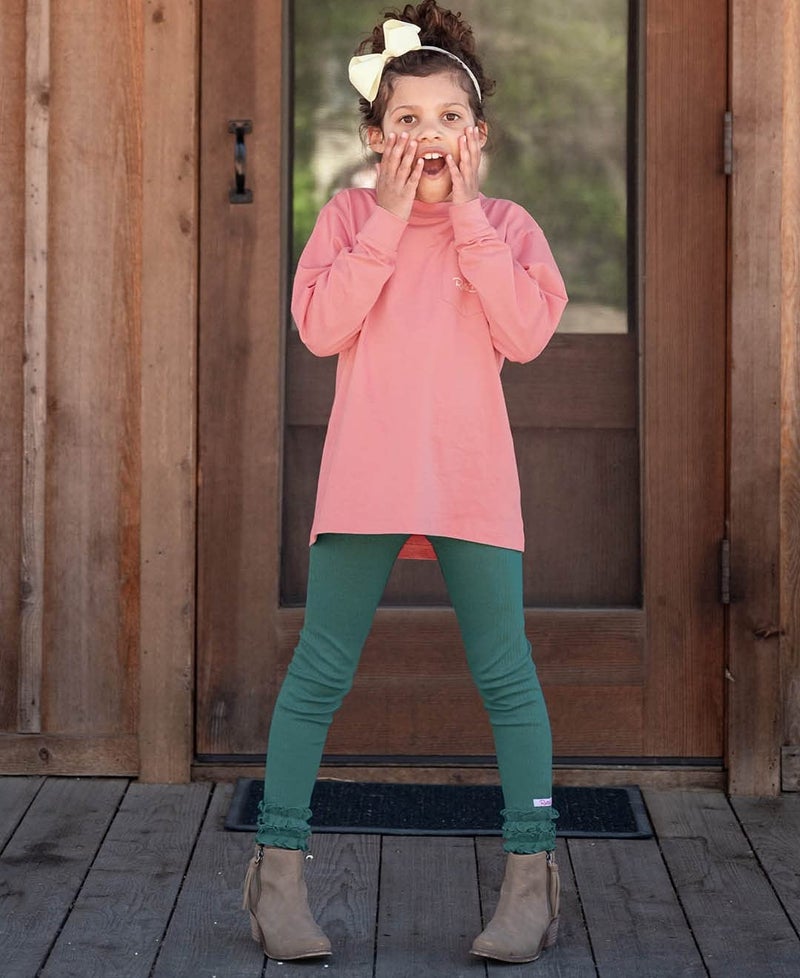 RuffleButts Girls Ivory Bow Headband - One Size - Image 4