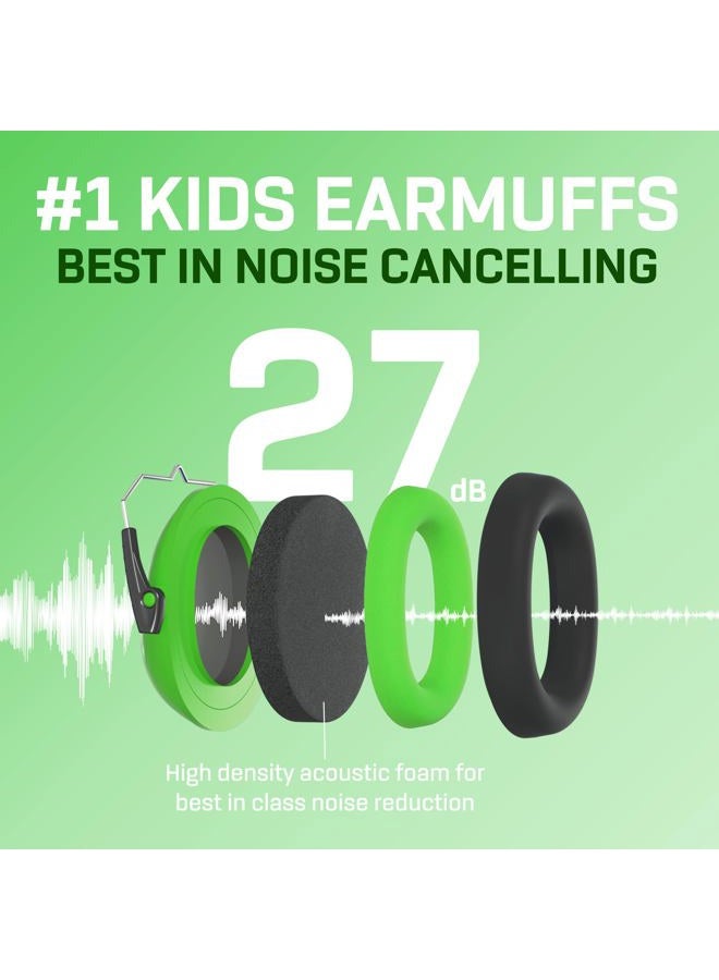 Vanderfields Kids Ear Defenders Children, Age 3-16, Certified UKCA 27dB, Adjustable Size, Noise Cancelling Headphones Kids, Sensory Headphones Autism, Ear Defenders for Toddler, Boys, Girls, School - Image 3