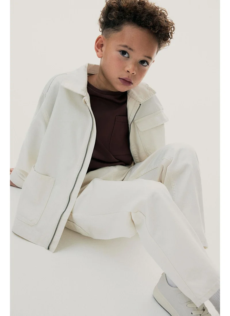 اتش اند ام جاكيت تويل كبير الحجم