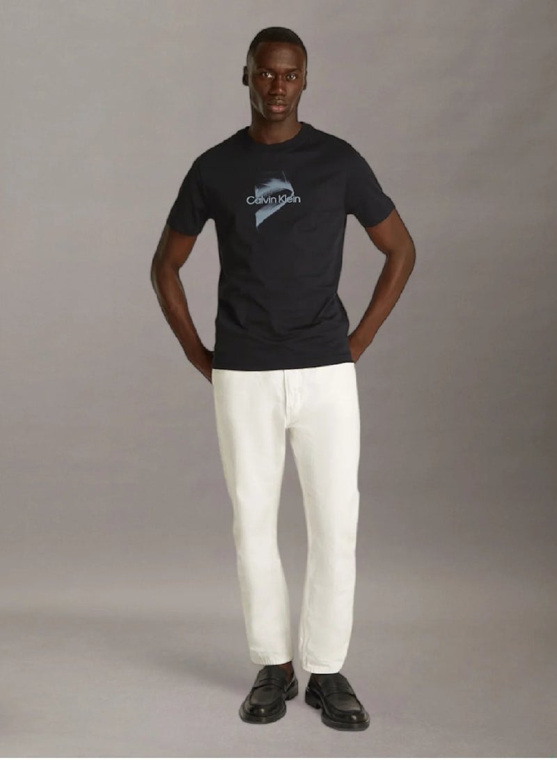 CALVIN KLEIN Regular Fit Logo T-Shirt - Image 4
