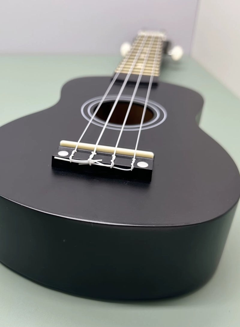 21-Inch Carbon Fiber Ukulele – Lightweight, Durable Build with Natural Finish – Perfect Travel Ukulele for Beginners, Kids & Adults – Bright Sound & Comfortable Playability - Image 3