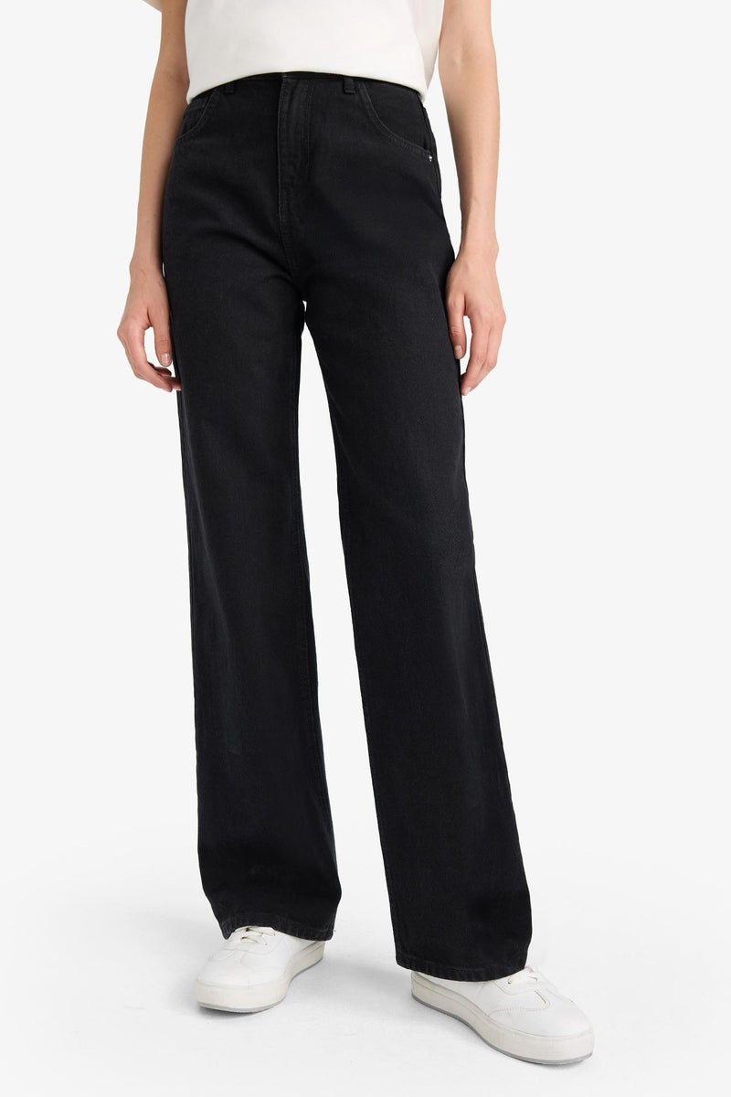 ديفاكتو بنطلون جينز وايد ليج - Image 3