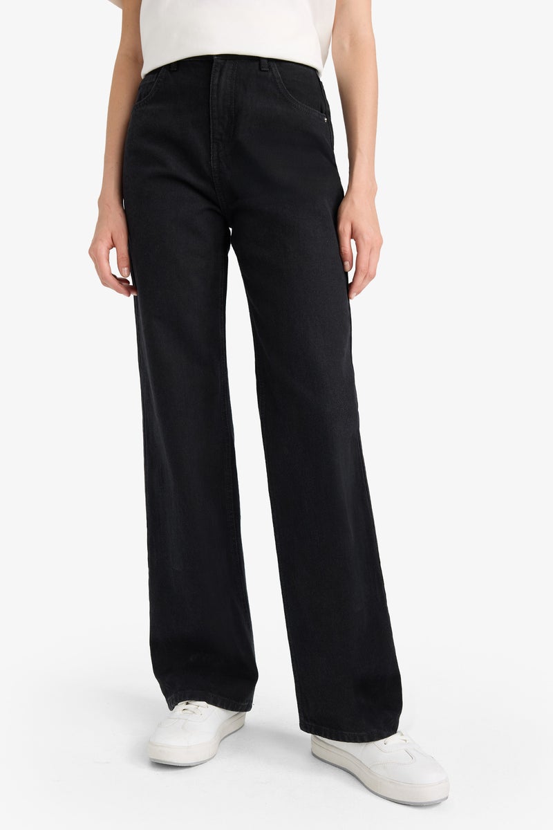 ديفاكتو بنطلون جينز وايد ليج - Image 5