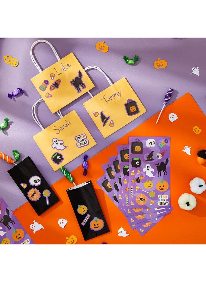 Juvale 720 Pcs Halloween Stickers for Trick or Treat Bags, Preschool Halloween Sticker Sheets - for Trick-or-Treat Buckets, Party Favors, and Decorations - 36 Sheets, Bulk Pack - Image 2