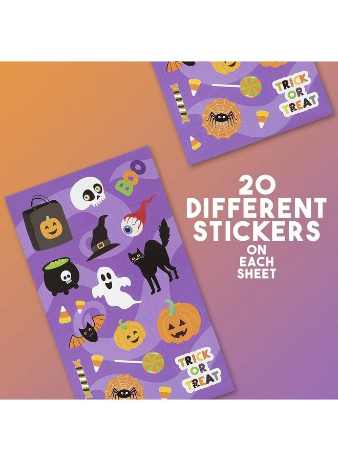 Juvale 720 Pcs Halloween Stickers for Trick or Treat Bags, Preschool Halloween Sticker Sheets - for Trick-or-Treat Buckets, Party Favors, and Decorations - 36 Sheets, Bulk Pack - Image 5
