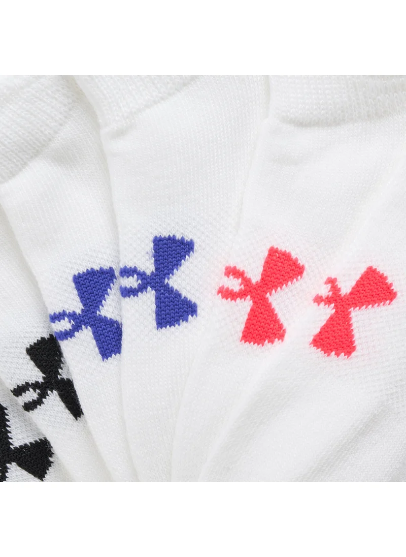 اندر ارمور Kids’ Essential No Show Socks (6 Pairs) (Older Kids)