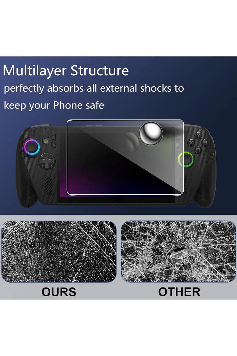 2-pack ROG XBox Ally X tempered glass screen protector, scratch-free, 9H hardness, high-definition screen protector, 0.26 mm ultra-clear, ultra-durable - Image 5