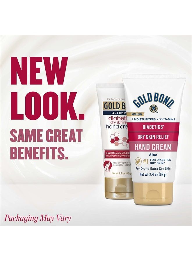 Gold Bond Ultimate Diabetics' Hand Cream 2.4 oz., Moisturizes & Soothes hands - Image 2