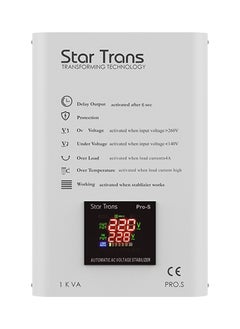 Star Trans Star Trans Pro S  Stabilizer Servo 1 KVA  - Image 1