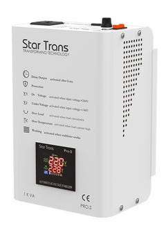 Star Trans Star Trans Pro S  Stabilizer Servo 1 KVA  - Image 2