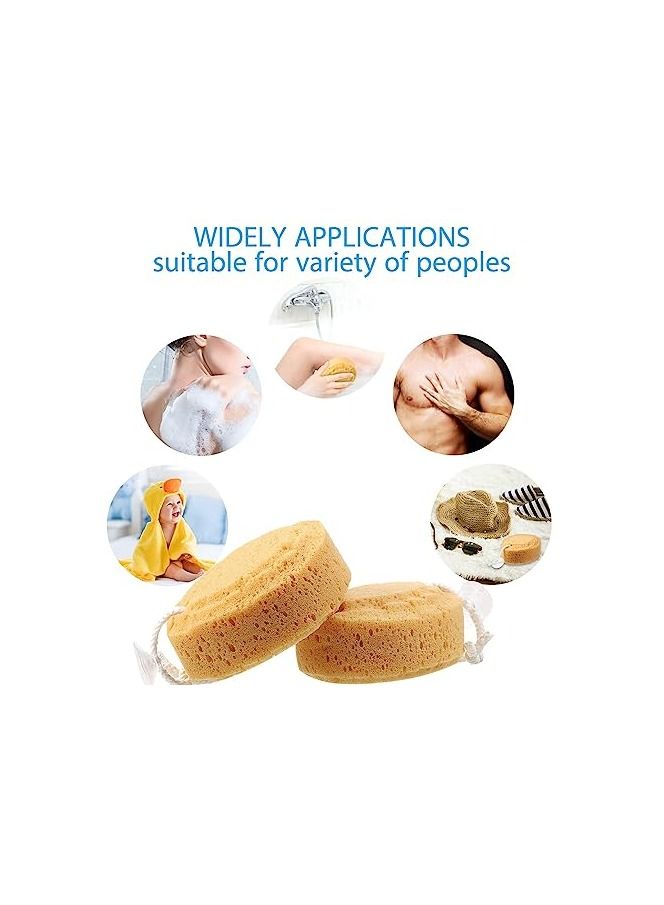 أوريتي 6 قطع رغوة الجسم الإسفنجة الناعمة تقشير الاسفنجة غسل الجسم للبالغين والأطفال لوازم تنظيف الجسم - Image 5