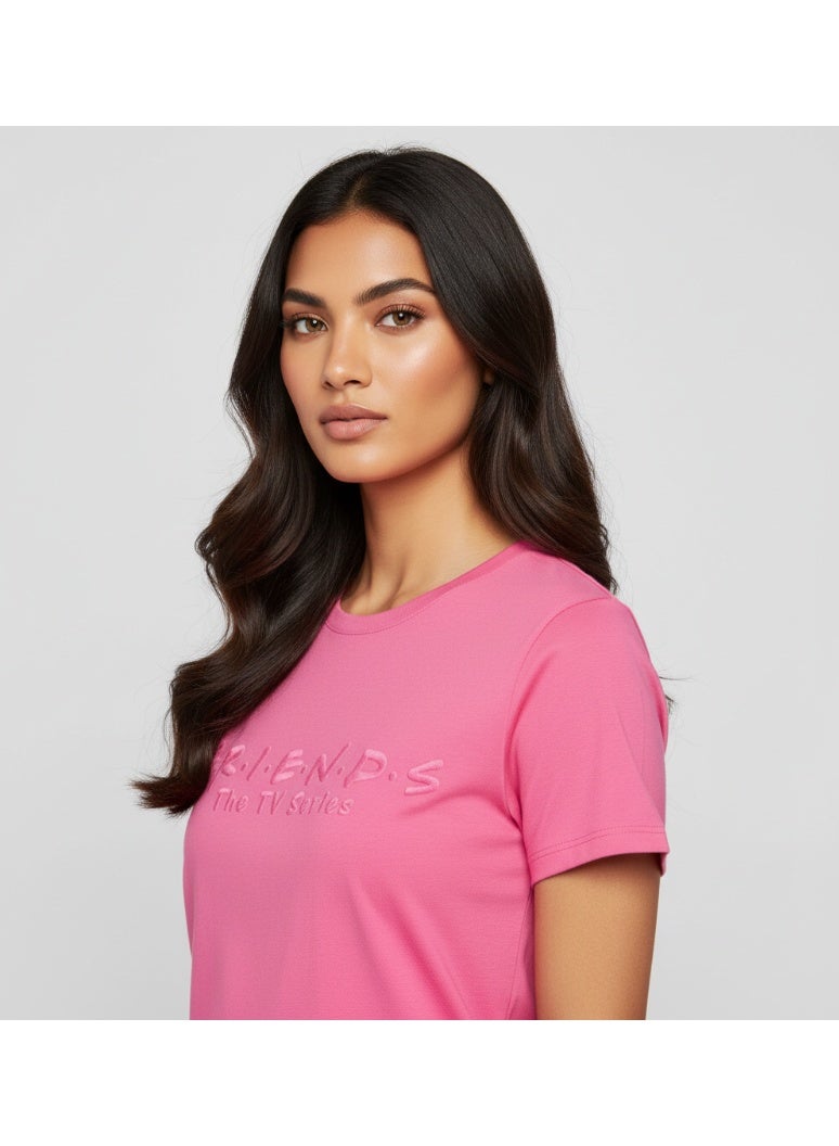 Friends T-SHIRT LADIES FRIENDS R/N S/S ZC - Image 3