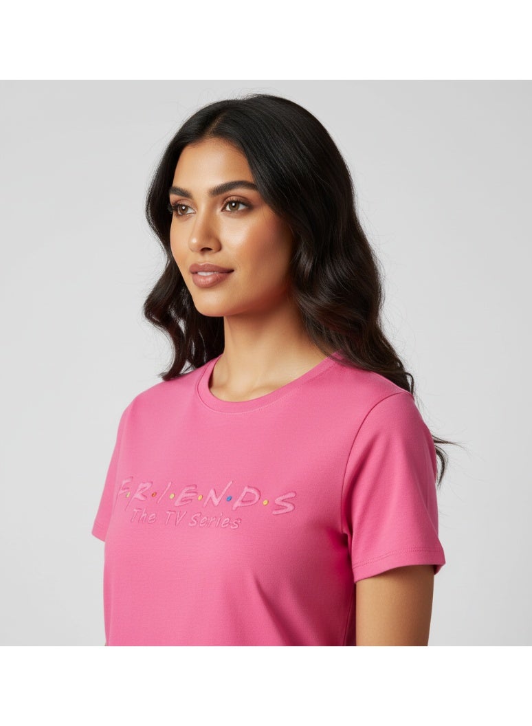 Friends T-SHIRT LADIES FRIENDS R/N S/S ZC - Image 2