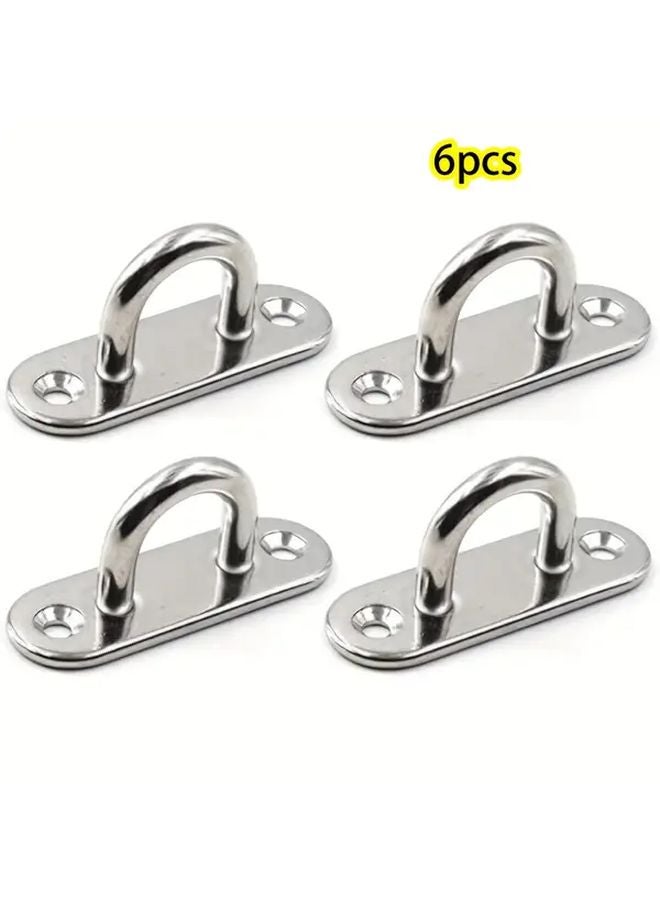 6 Pcs Eye Pad Plate Anchors Set Excellent Quality - Image 1