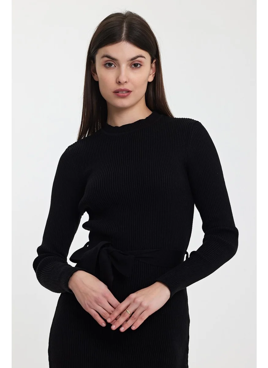 الكسندرجاردي Alexander Gardi Corded Long Knitwear DRESS (A92045-S)