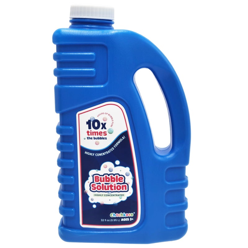 Chochkees 32 oz Concentrated Bubble Solution Refills up to 25 Gallons NonToxic Concentrated Solution for Bubble Machines Giant Bubble WandsBubble Gun and Blowers Single - Image 3