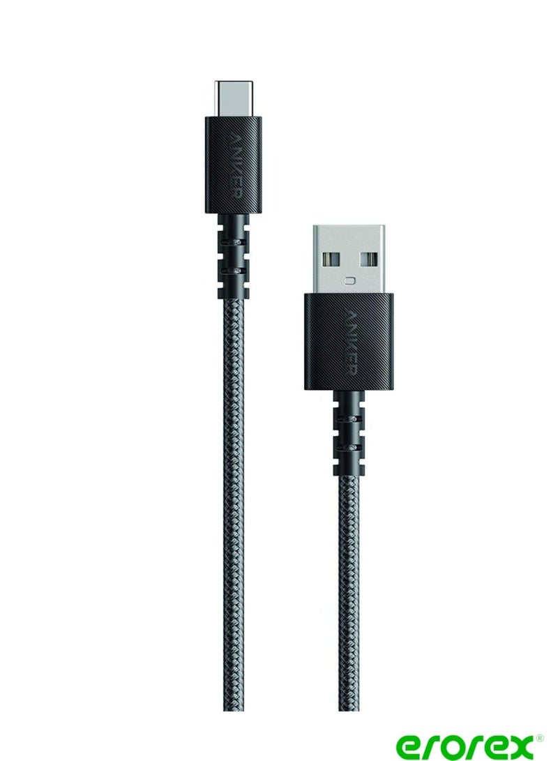 erorex Anker PowerLine Select+ USB-C to USB 2.0 3ft - Black - Image 1
