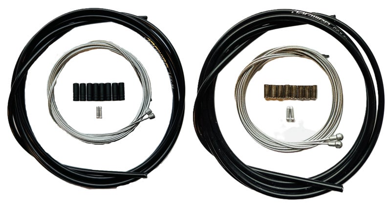 Jagwire Road Shop KIT - Complete Brake & Shifter Cable and Housing Kit- Black - SRAM/Shimano - Image 1