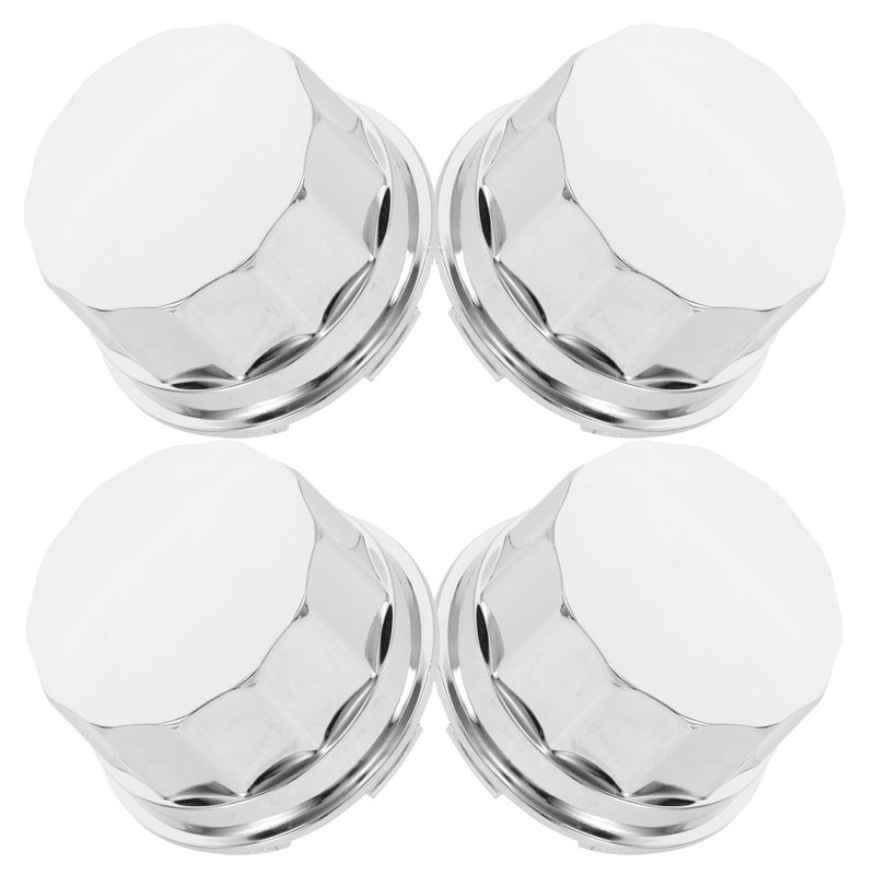 4PCS Universal Black Wheel Hub Nut Covers Lug Nut Caps for ATV Trailer Automotive - Image 2