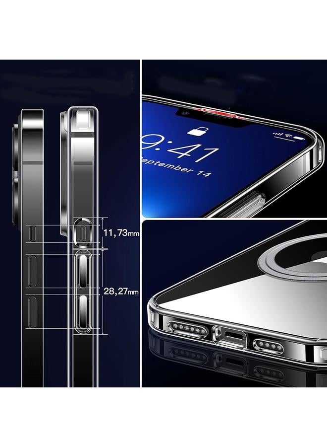 اس-توب جراب هاتف مغناطيسي شفاف للغاية لهاتف iPhone 16 Pro LK - Image 4