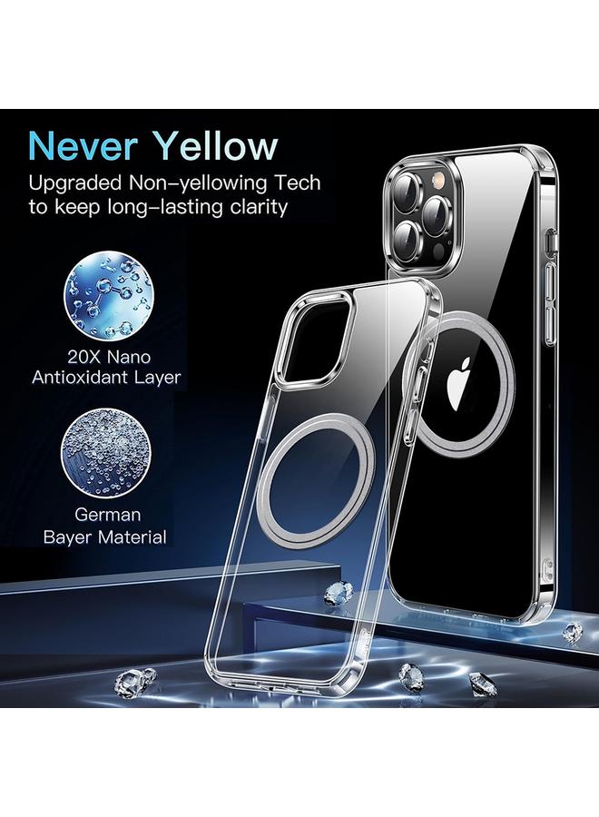 اس-توب جراب هاتف مغناطيسي شفاف للغاية لهاتف iPhone 16 Pro LK - Image 2