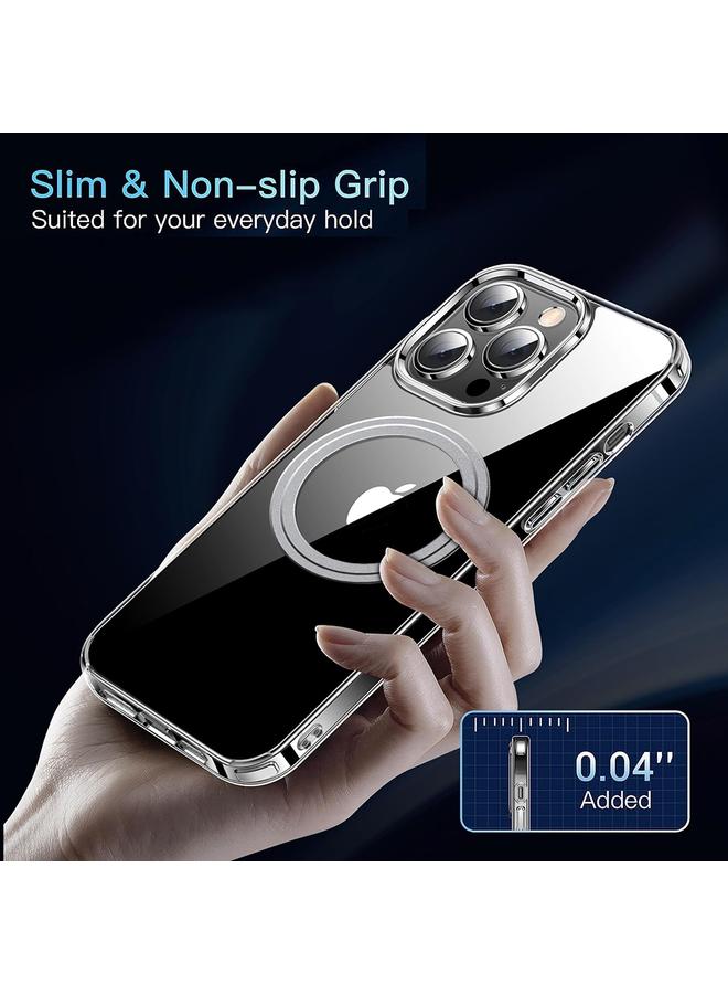 اس-توب جراب هاتف مغناطيسي شفاف للغاية لهاتف iPhone 16 Pro LK - Image 5