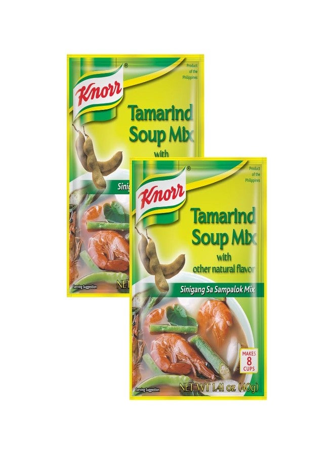 Knorr Tamarind Soup Mix (Sinigang sa Sampalok Mix), 1.41oz (40g) (Pack of 2) - Image 1