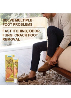 Sumifun Athlete Foot Relieve Itching Cream, Antibacterial Cream, Safe Mild Anti-Itch Ointment, for Burning, Athlete's Foot, Foot Sweat, Itching 20g  - Image 3