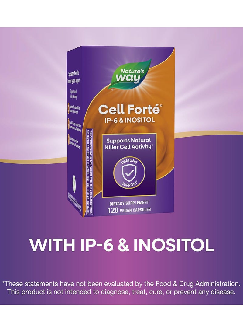 Nature's Way Cell Fort IP-6 & Inositol, 120 Vegan Capsules Packaging May Vary - Image 4