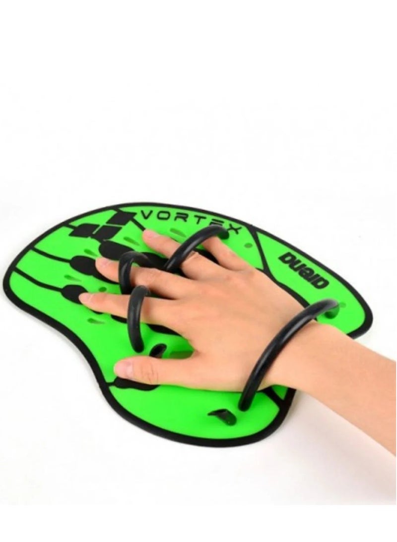 أرينا مجداف سباحة يدوي Arena Vortex Evolution – أداة تدريب للمحترفين بلون أخضر/أسود - Image 2