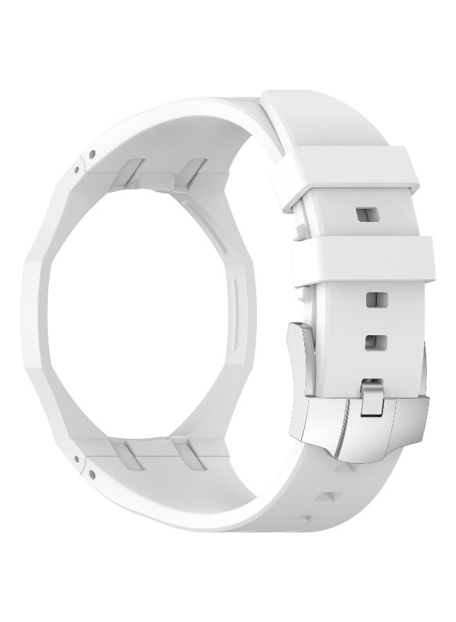 سوار ساعة سيليكون متوافق مع ساعة AP x Swatch Royal Pop – سوار معصم بديل مقاوم للماء، ناعم وقابل للتحويل، مصمم ليتوافق مع التاج عند موضع الساعة الثانية عشرة (12 O'Clock) - Image 4