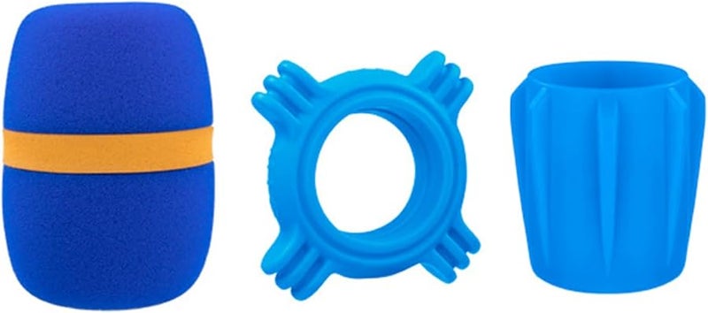 Blue Microphone Windshield Anti Roll Rings Foam Covers for KTV Stage Performances - Image 1