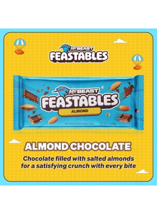 Mr Beast Almond Chocolate Bar 60g - view 2