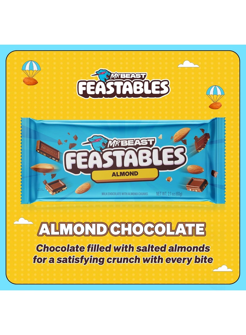 Feastables Mr Beast Almond Chocolate Bar - Image 2
