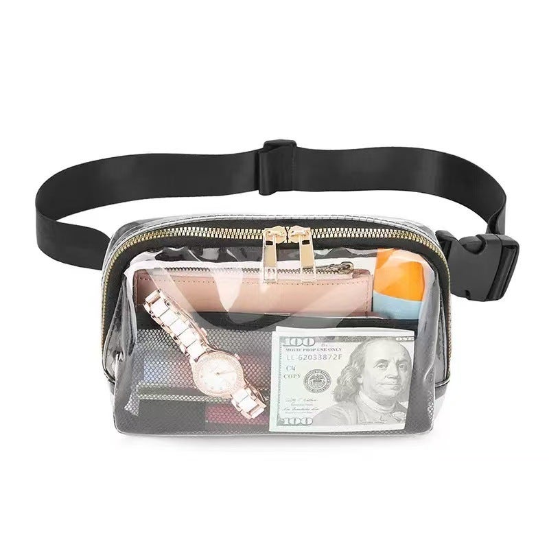 TPU Waist Pack Waterproof Chest Bag for Women Outdoor Sports Casual PVC Wallet - Image 4