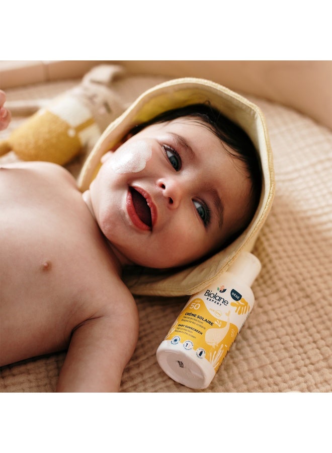 Biolane SPF50 Sunscreen Cream For 0+ Baby High Sun Protection - 125ml - Image 3