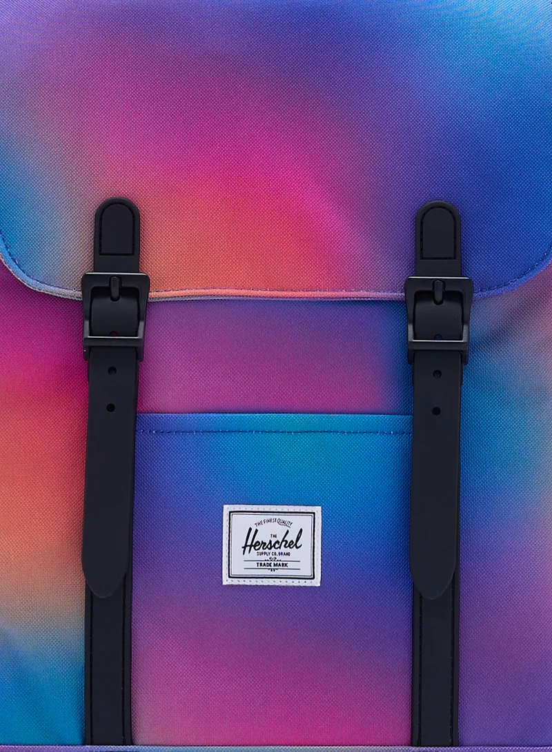 Herschel Flap Over Logo Detailed Backpack