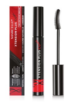 Marcelle Xtension Plus Curl Mascara, Black, Curling, Lengthening, Eyewided Look, Fragrancefree, Hypoallergenic, Crueltyfree, Ophtalmologist Tested, 0.28 Fl. Oz.  - Image 1
