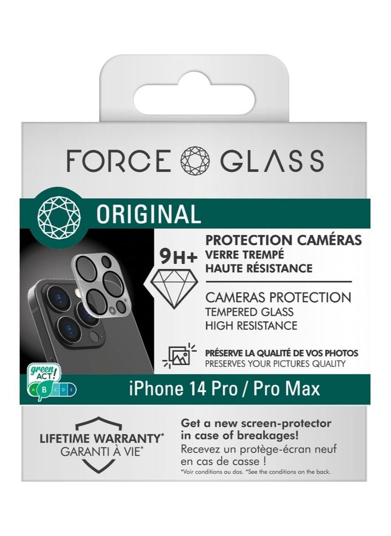 FORCE Force Glass IPhone 14 Pro / 14 Pro Max Camera Screen Protector Lifetime Warranty  - Image 1