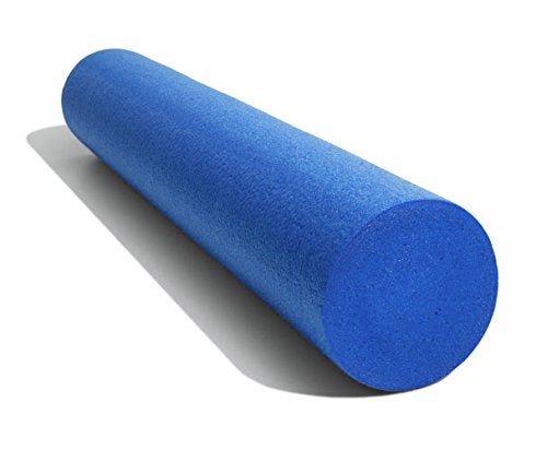 Inditradition High-Density Round Form Roller | for Massage, Stretching, Fitness, Yoga and Pilates (Blue) - 24 Inches (60 CM) - Image 1