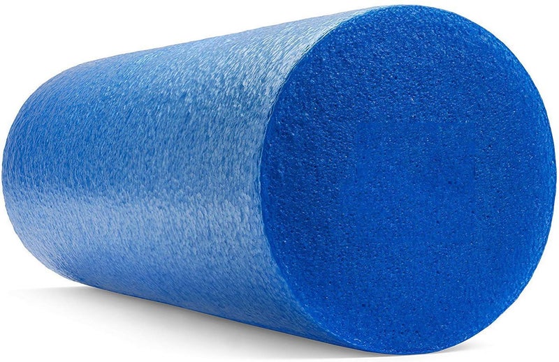 Inditradition High-Density Round Form Roller | for Massage, Stretching, Fitness, Yoga and Pilates (Blue) - 24 Inches (60 CM) - Image 4