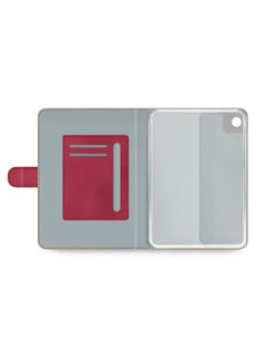 OMAKER High Quality Leather Smart Flip Case Cover With Magnetic Stand For Huawei MatePad SE 2022 10.4 Inch Red  - Image 4