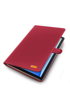 OMAKER High Quality Leather Smart Flip Case Cover With Magnetic Stand For Huawei MatePad SE 2022 10.4 Inch Red  - Image 2