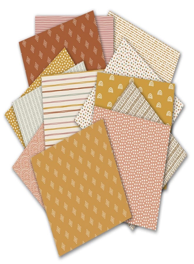 MIATTCLD 12x12 Scrapbook Paper Pads 24 Sheets Double-Sided Decorative Craft Paper, MIATTCLD Vintage Cardstock Papers Colored Patterned Papers Pack - Image 3