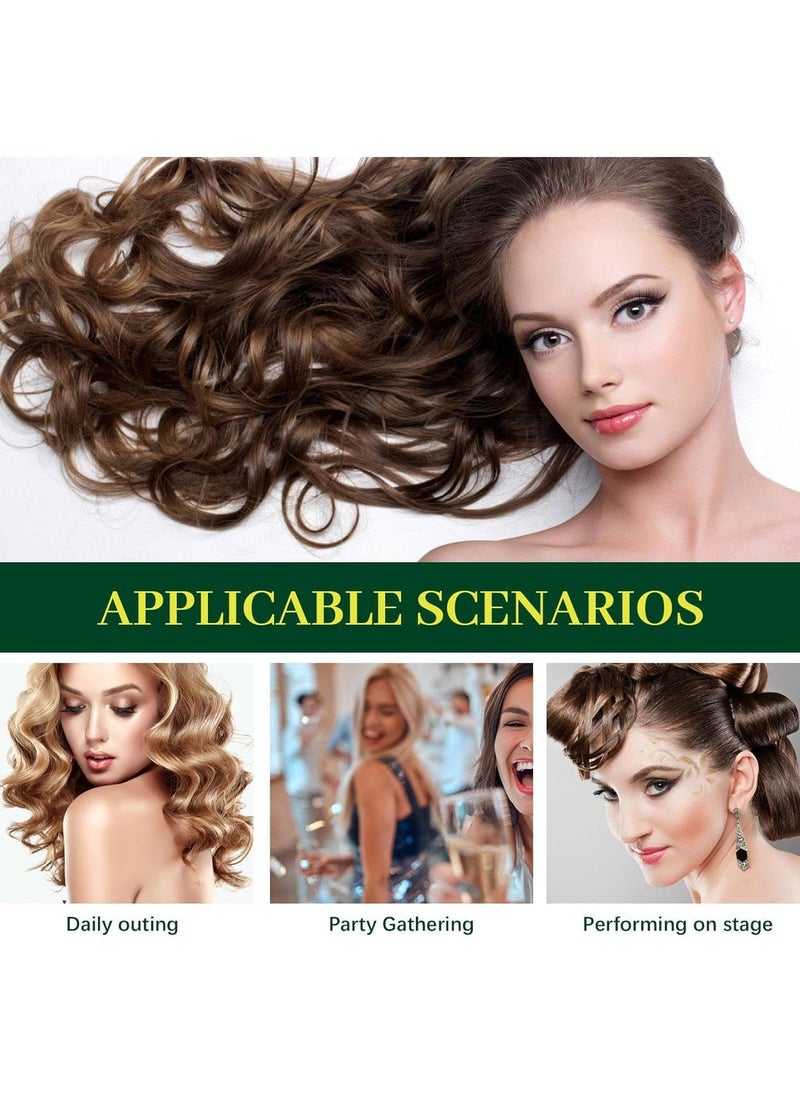 EELHOE 60ml Olive Oil Hair Hold Mousse, Long-Lasting Anti-Frizz Hair Mousse With Olive Oil For Curly Hair Styling  - Image 4